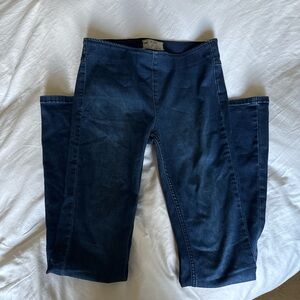 Free People Indigo Denim Jeans